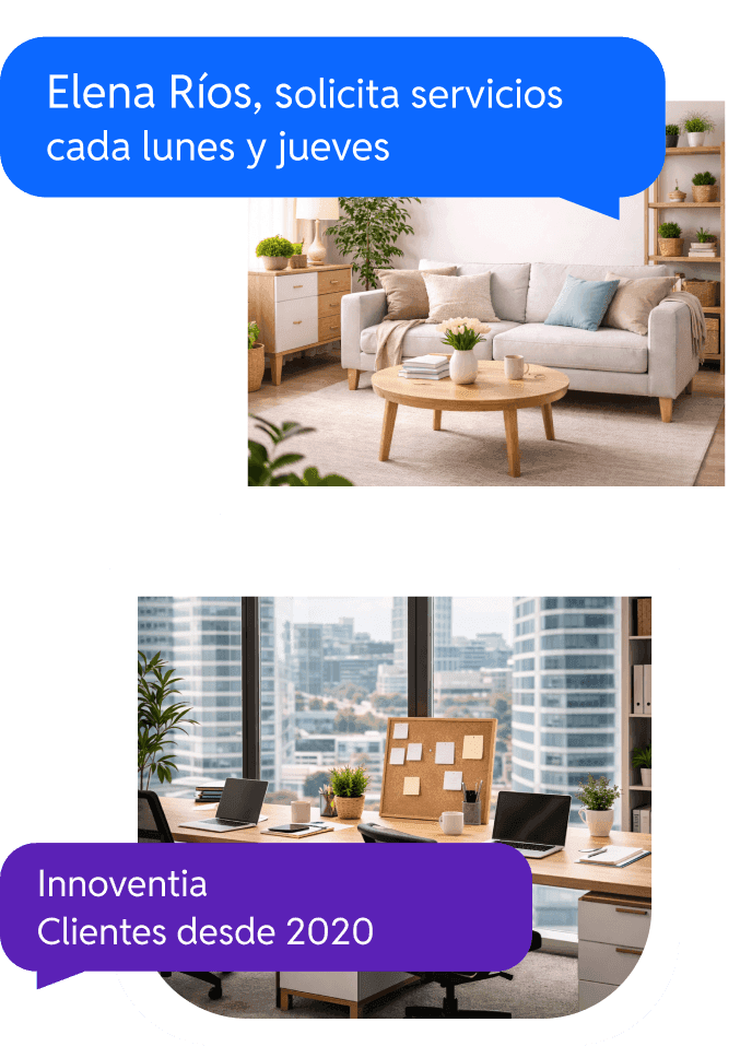 Hogares y oficinas limpios con servicio profesional de aliada